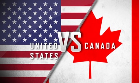   تفاوت های کشور آمریکا و کشور کانادا