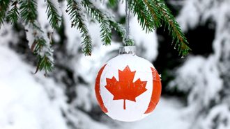 کریسمس یا سال جدید میلادی Christmas or new year در کانادا + عکس