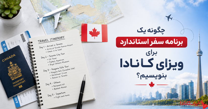 برنامه سفر برای ویزای کار کانادا ۲۰۲۶