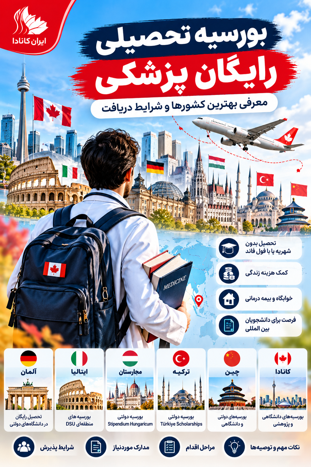 بورسیه پزشکی رایگان