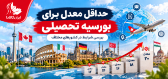 حداقل معدل برای بورسیه
